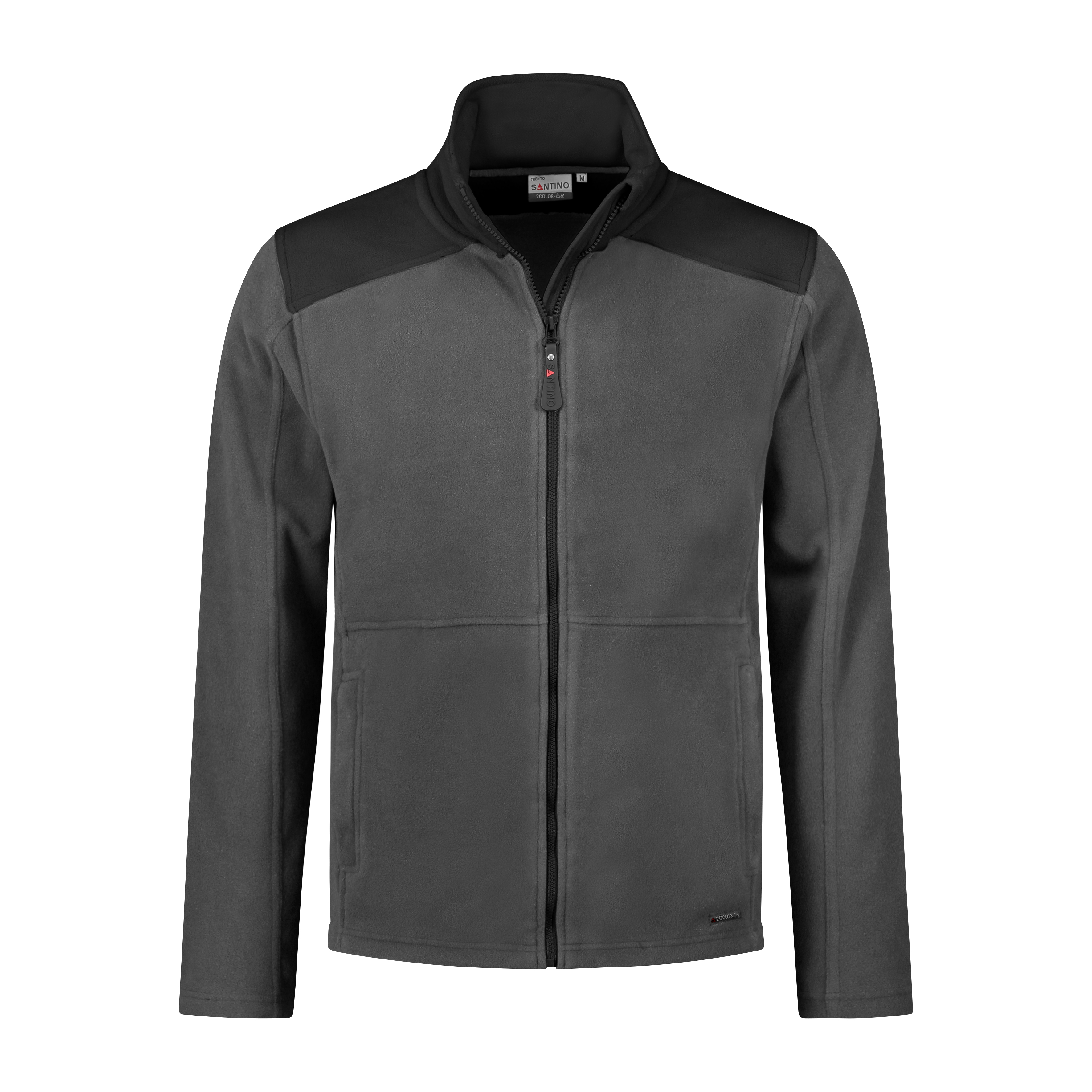 2-Color Fleece jacket TRENTO - front